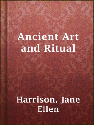 cover image of Ancient Art and Ritual